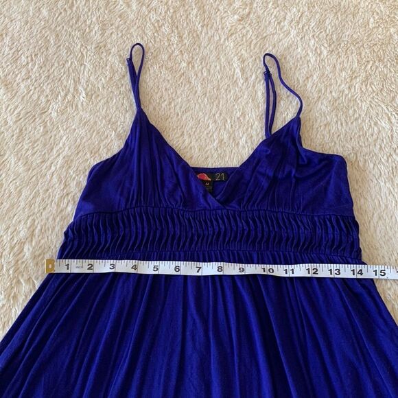 Blue spaghetti strap y2k tank top - Picture 11 of 16